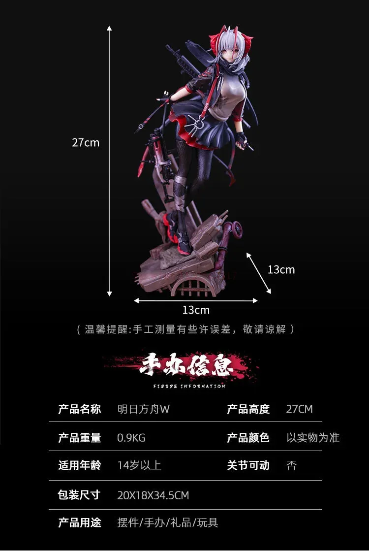 27cm Arknights W Anime Figure – Premium Collectible Model for Desktop Decoration