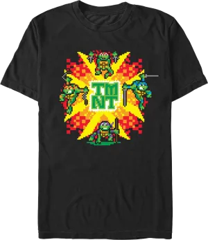 8-Bit Explosion Teenage Mutant Ninja Turtles T-Shirt