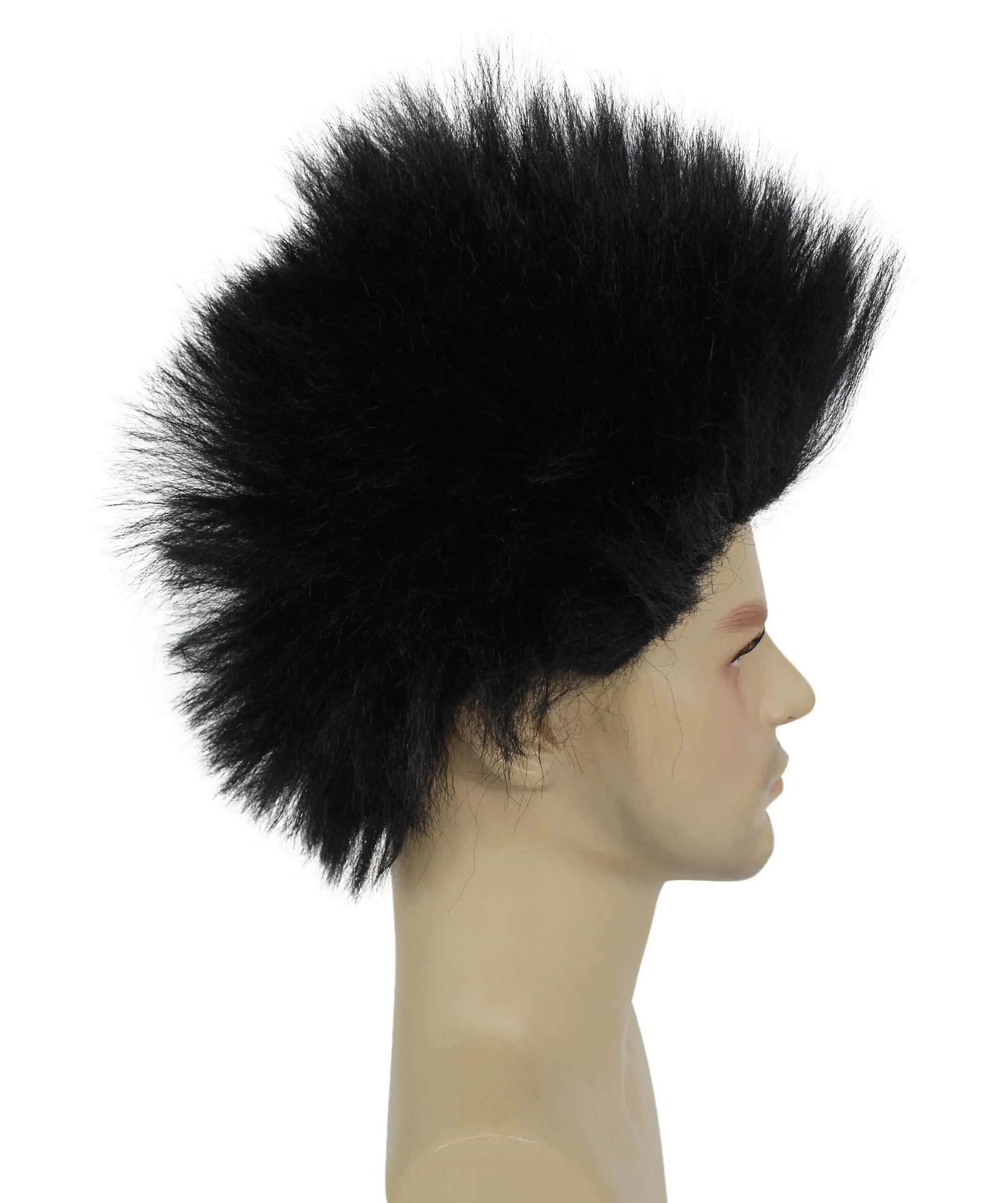 Adult Men's Fuzzy Spiky Johnny Werewolf Wig | Multiple Color Options