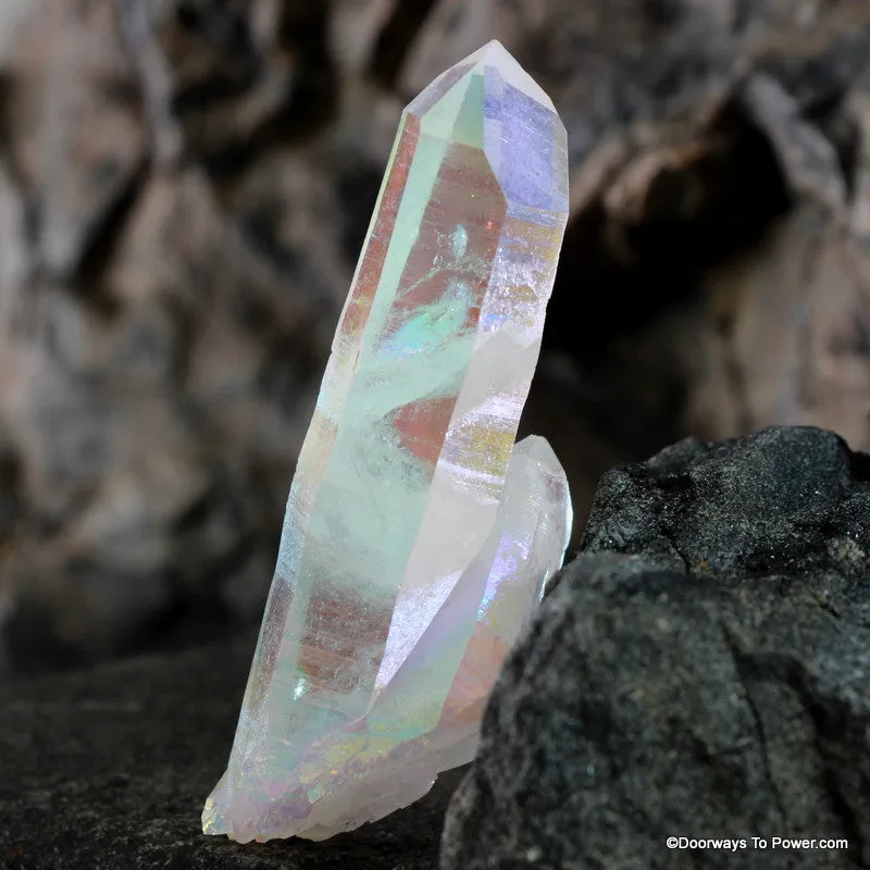 Angel Aura Lemurian Seed Channeling Record Keeper Crystal AAQC-12