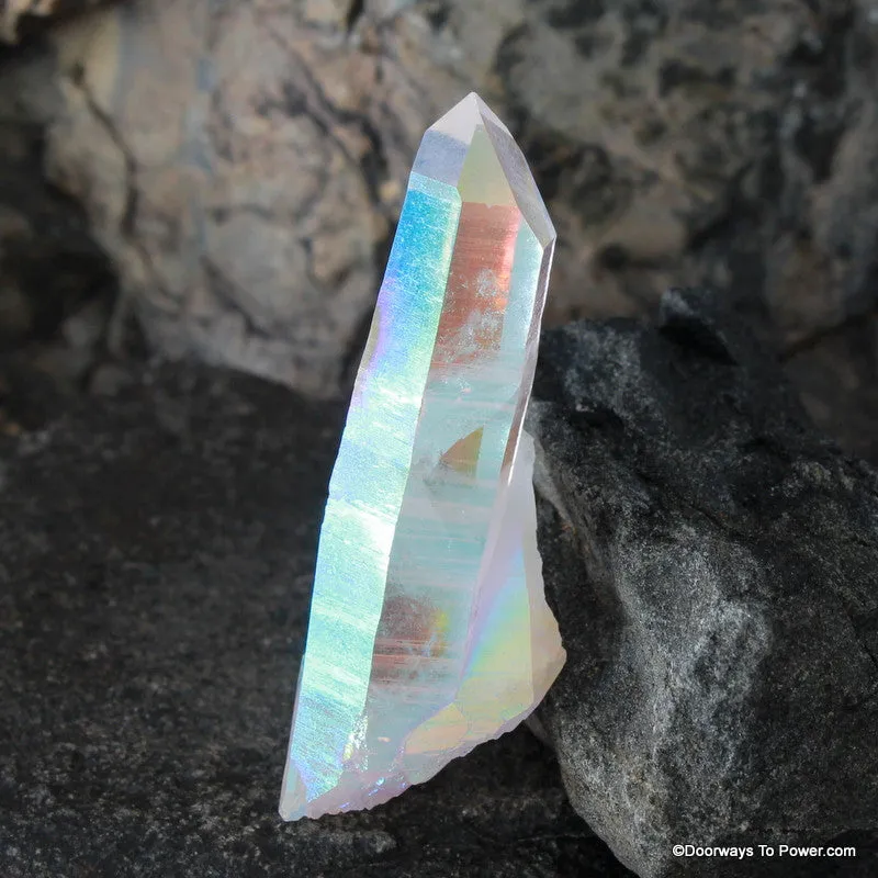 Angel Aura Lemurian Seed Channeling Record Keeper Crystal AAQC-12