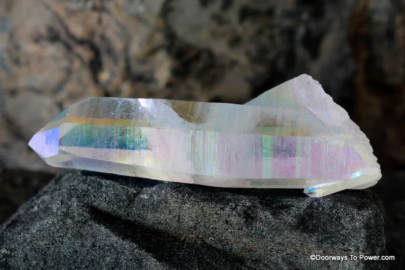 Angel Aura Lemurian Seed Channeling Record Keeper Crystal AAQC-12