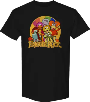 Animated Group Picture Fraggle Rock T-Shirt