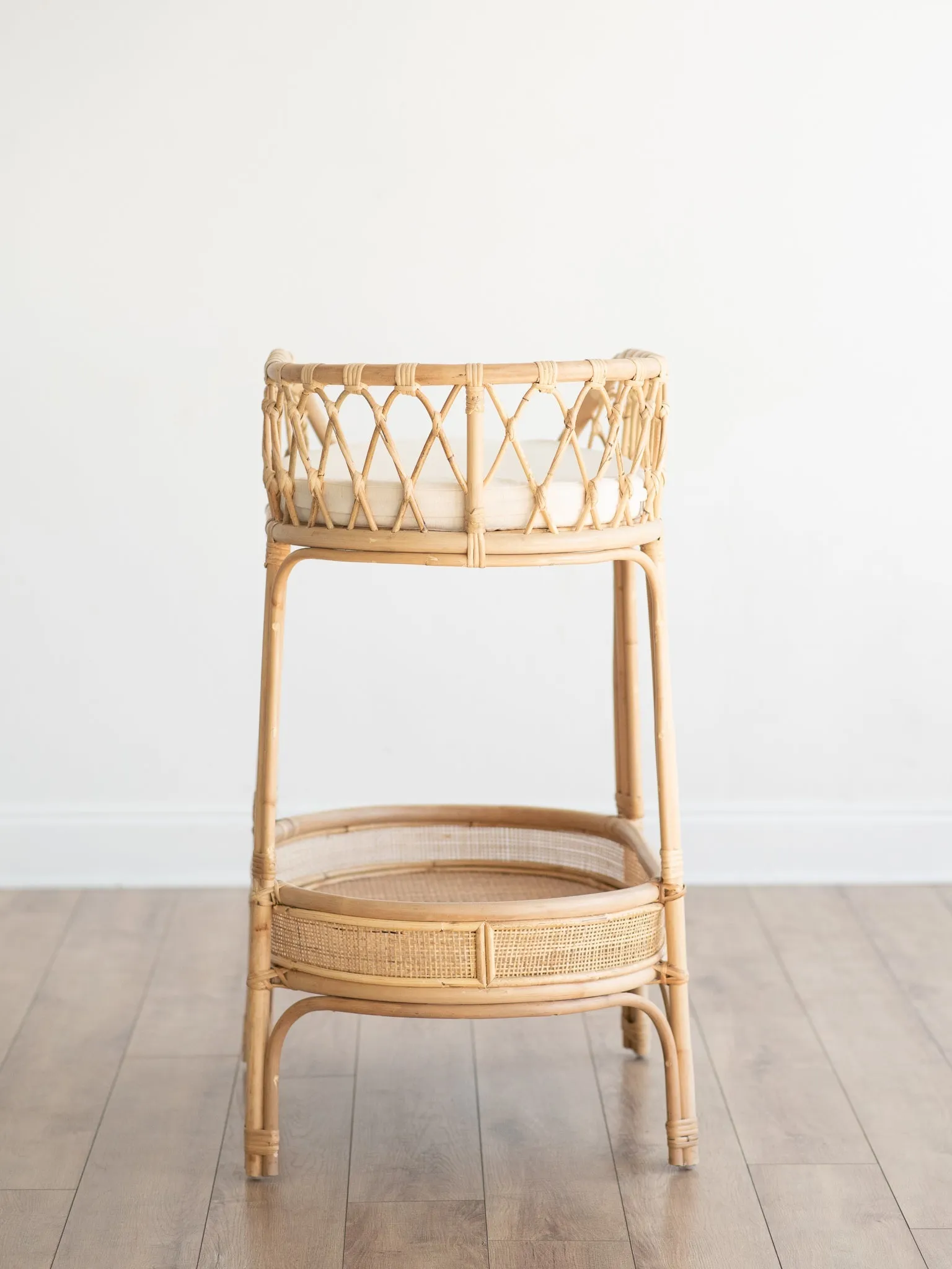 Aria Full-Sized Rattan Changing Table