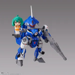 Bandai Tiny Session Macross Frontier VF-25G Messiah Valkryie (Michael Use) and Ranka Lee Action Figure Set