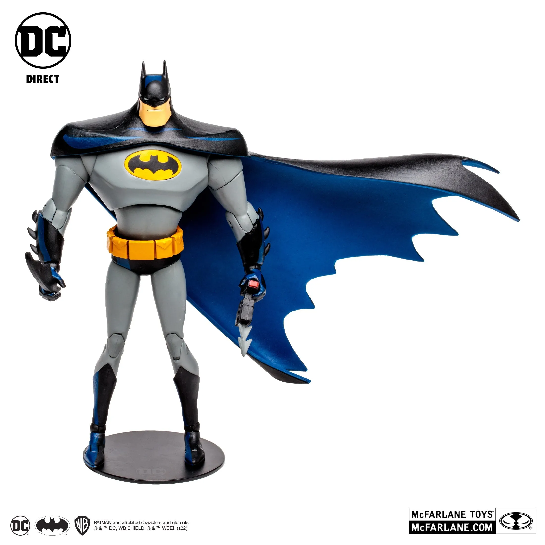 Batman the Animated Series 30th Anniversary NYCC Exclusive Gold Label Figure by McFarlane Toys  (Damaged Box)