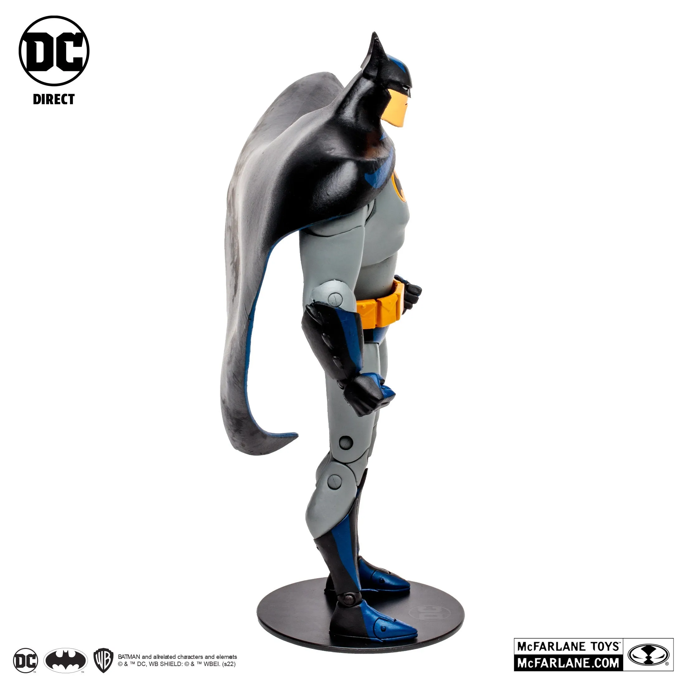 Batman the Animated Series 30th Anniversary NYCC Exclusive Gold Label Figure by McFarlane Toys  (Damaged Box)