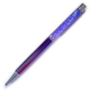 Be Gorgeous Anodized Glitter Rainbow Pen