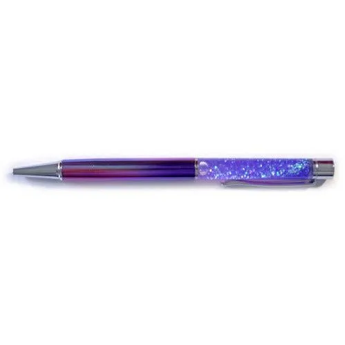 Be Gorgeous Anodized Glitter Rainbow Pen