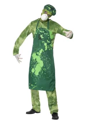 Biohazard Male Costume, Green