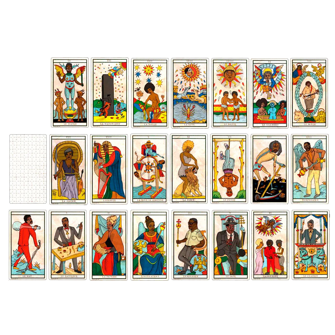 Black Power Tarot Deck // (Updated Edition)