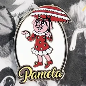 Carowinds Limited Edition Retro Pamela Pig Pin