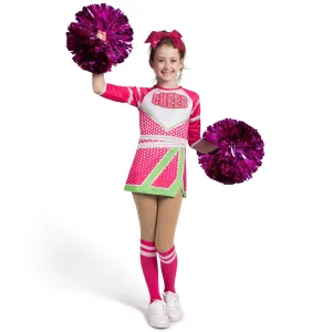 Cheerleader Costume for Girls with Long Sleeves