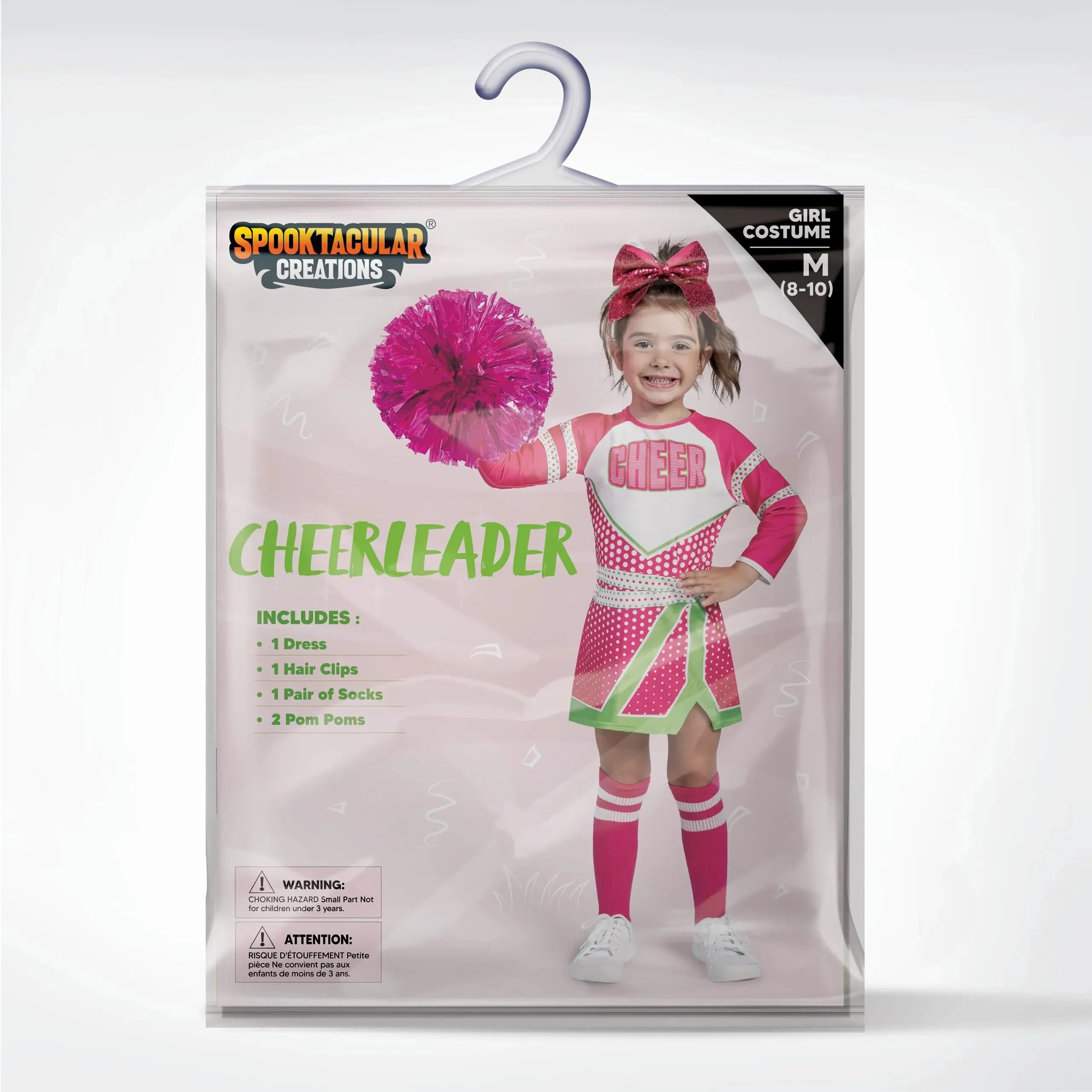 Cheerleader Costume for Girls with Long Sleeves