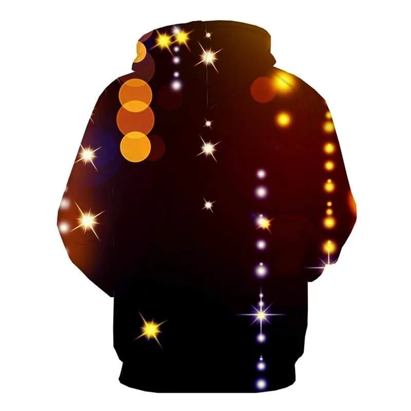 Christmas Hoodie Men Party Sweatshirt Printed Galaxy Hoody Anime Unisex Hip Hop