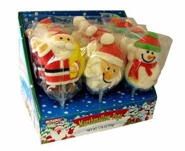 Christmas Marshmallow Pops