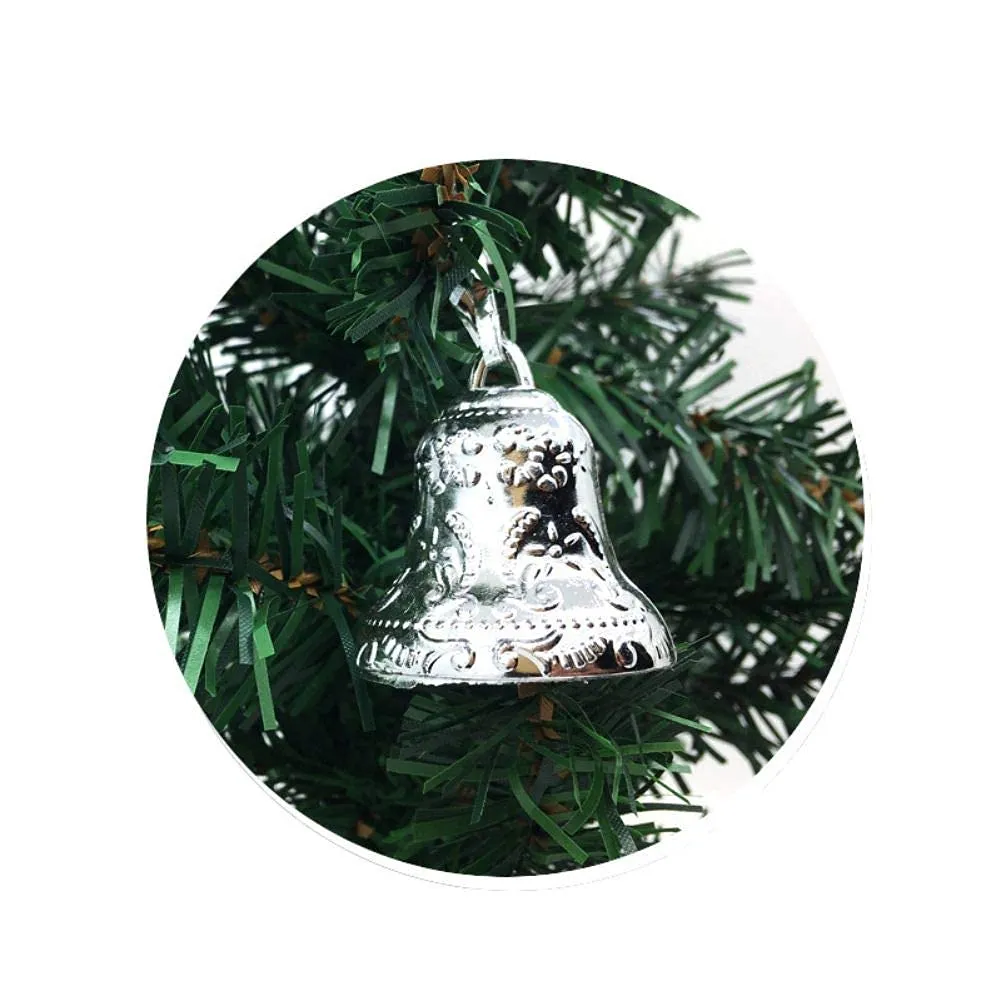 Christmas Silver Bell For Hanging - Pack of 1