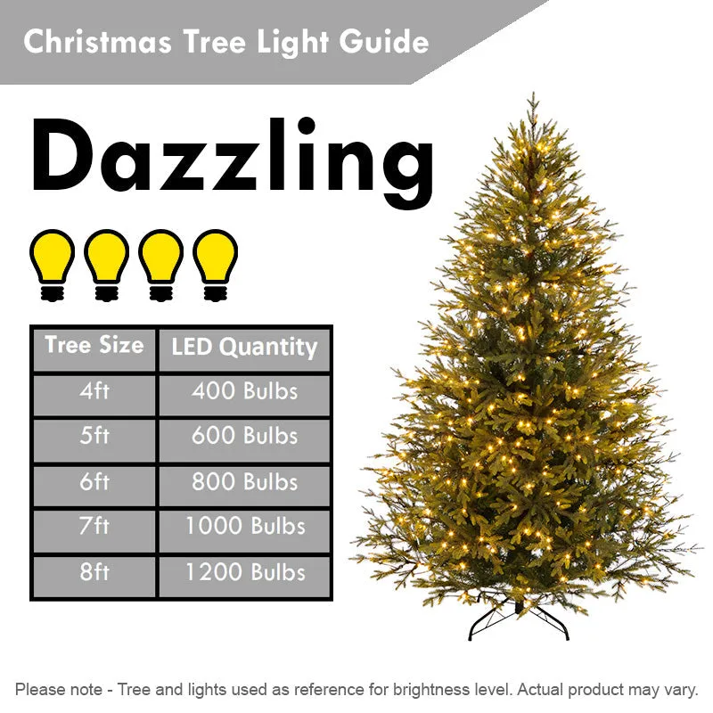 Christmas Tree Fairy Lights Animated White Indoor 500 LED - 11m by Astralis