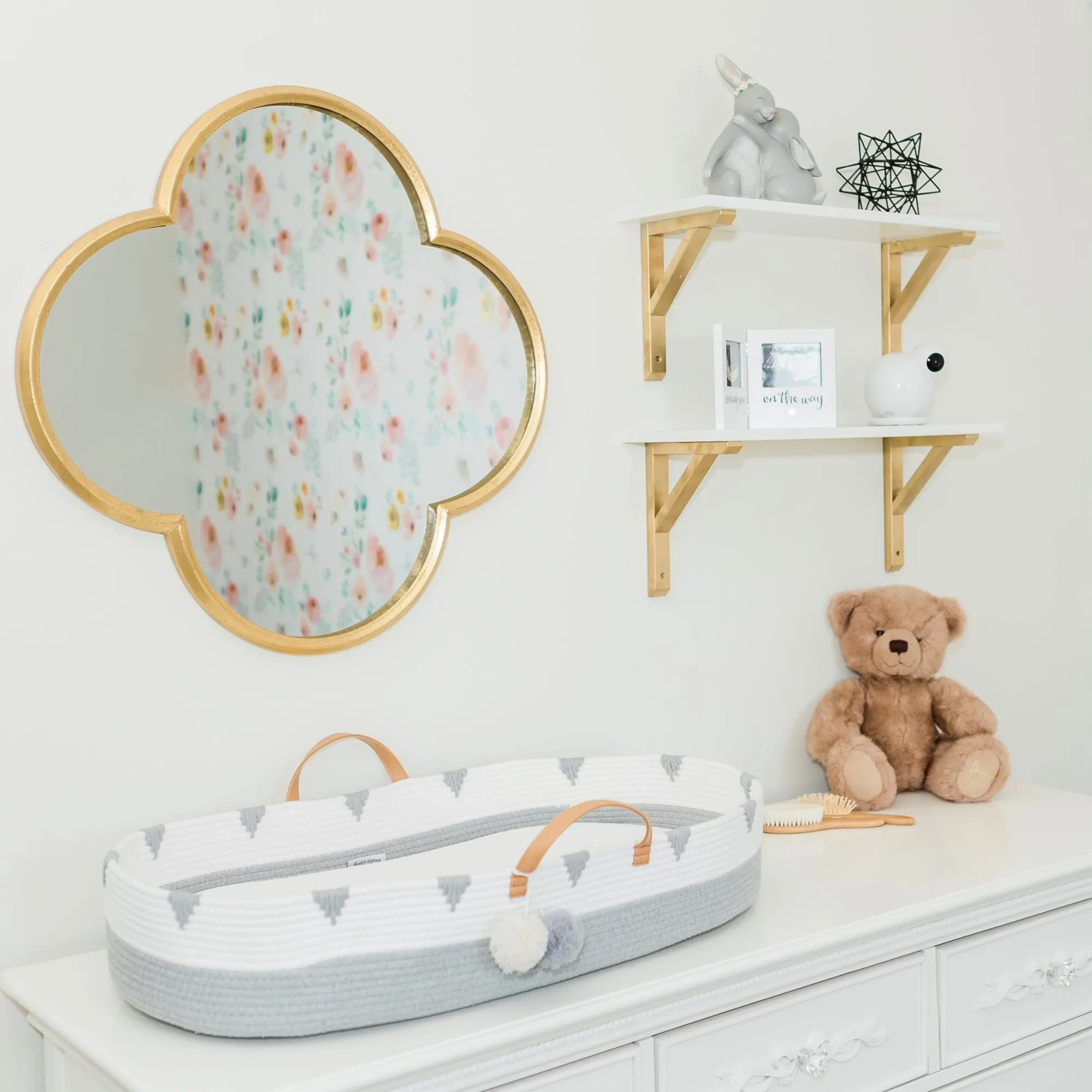 Cotton Rope Baby Changing Basket Set