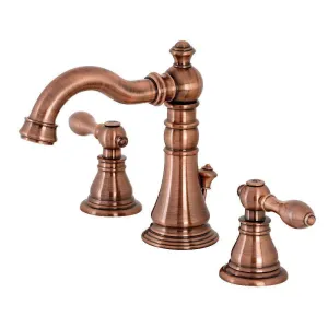 Fauceture FSC197ACLAC American Classic Widespread Bathroom Faucet, Antique Copper