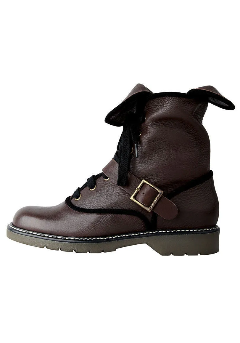 Foldover Combat Boot