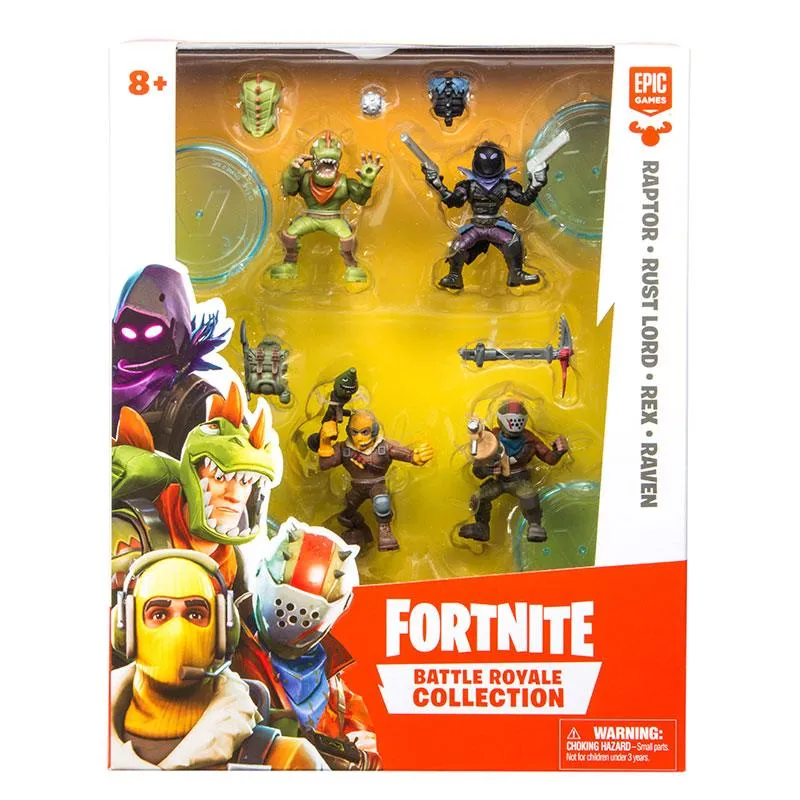 Fortnite 2IN Collection Figure Squad Pack, Styles May Vary