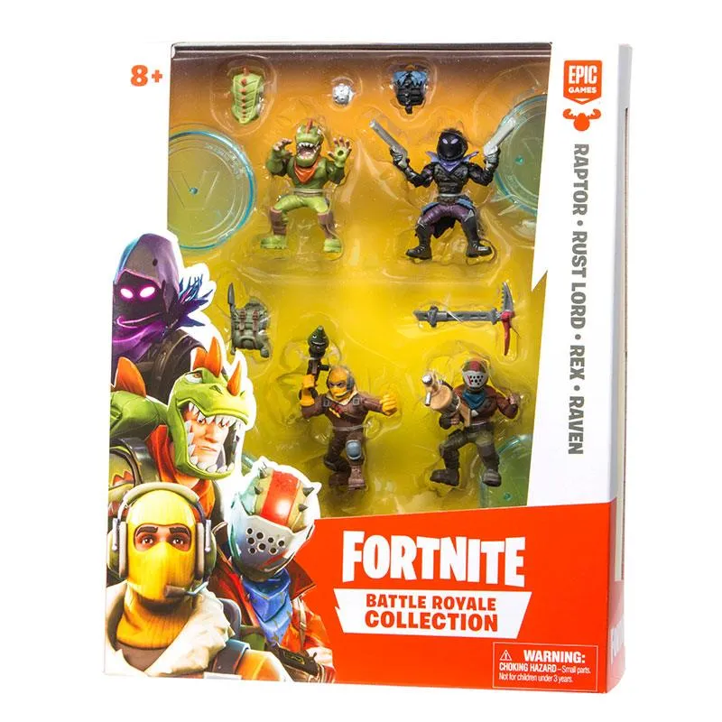 Fortnite 2IN Collection Figure Squad Pack, Styles May Vary