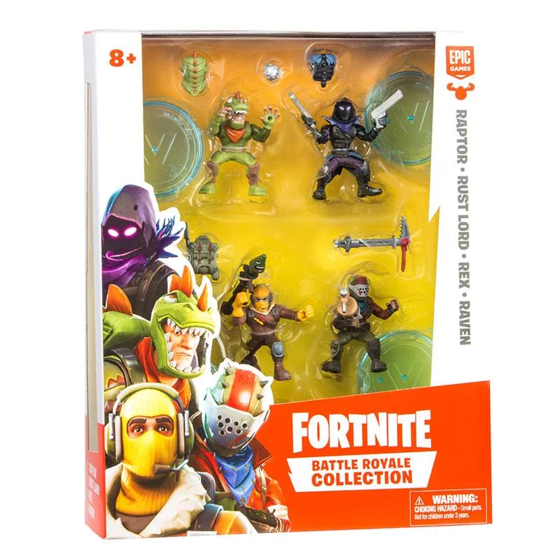 Fortnite 2IN Collection Figure Squad Pack, Styles May Vary