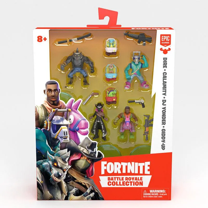 Fortnite 2IN Collection Figure Squad Pack, Styles May Vary