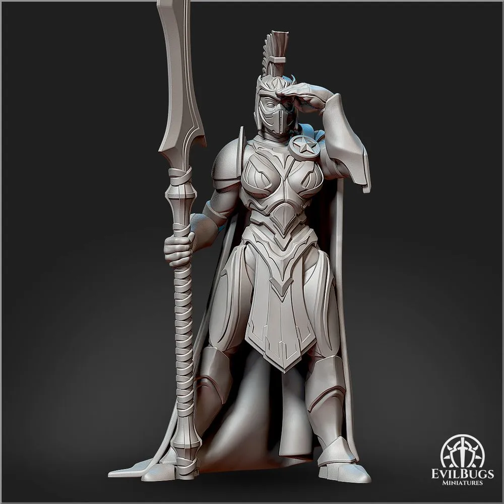 Guardian Knights - Selina Thunderstrike    28mm/32mm/54mm