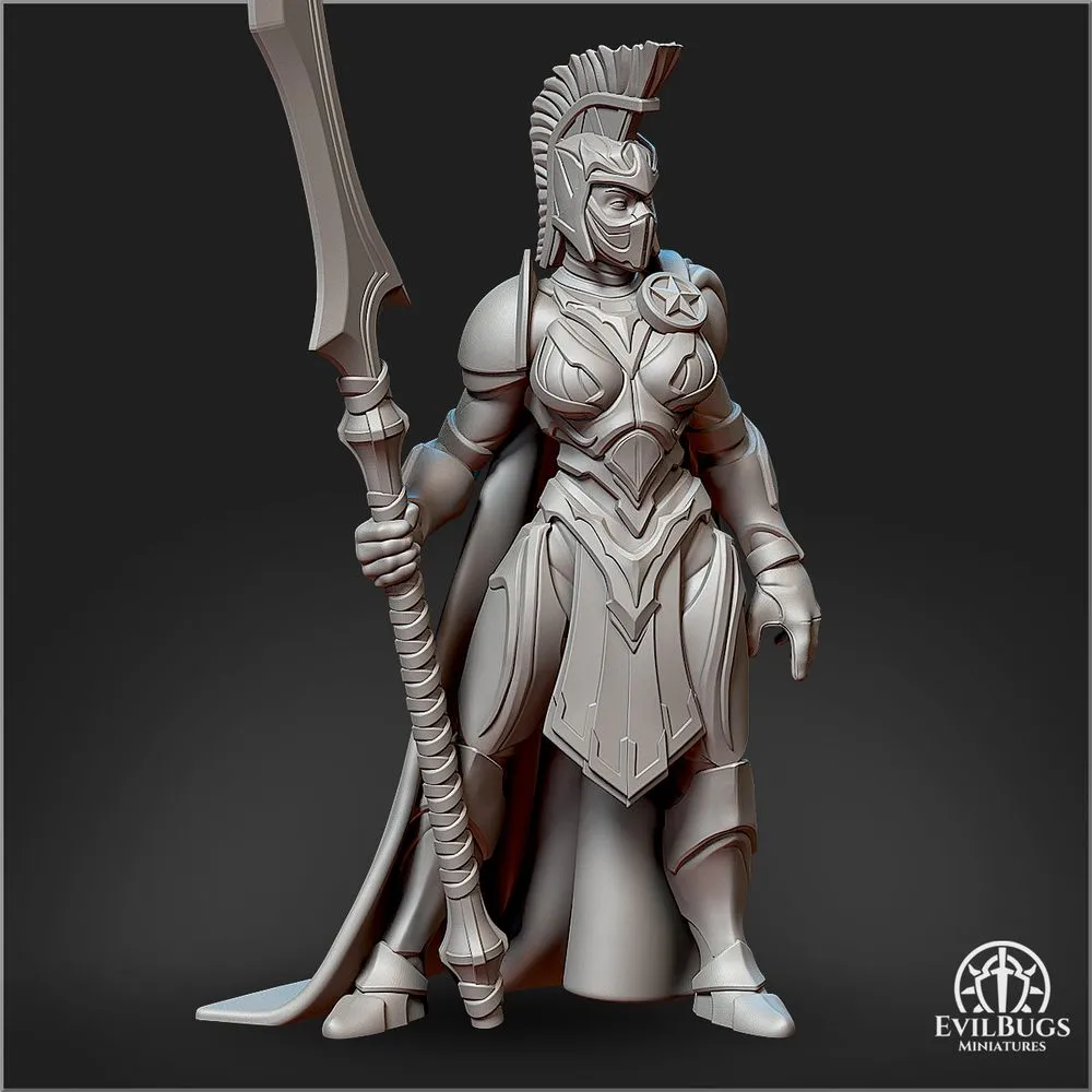 Guardian Knights - Selina Thunderstrike    28mm/32mm/54mm