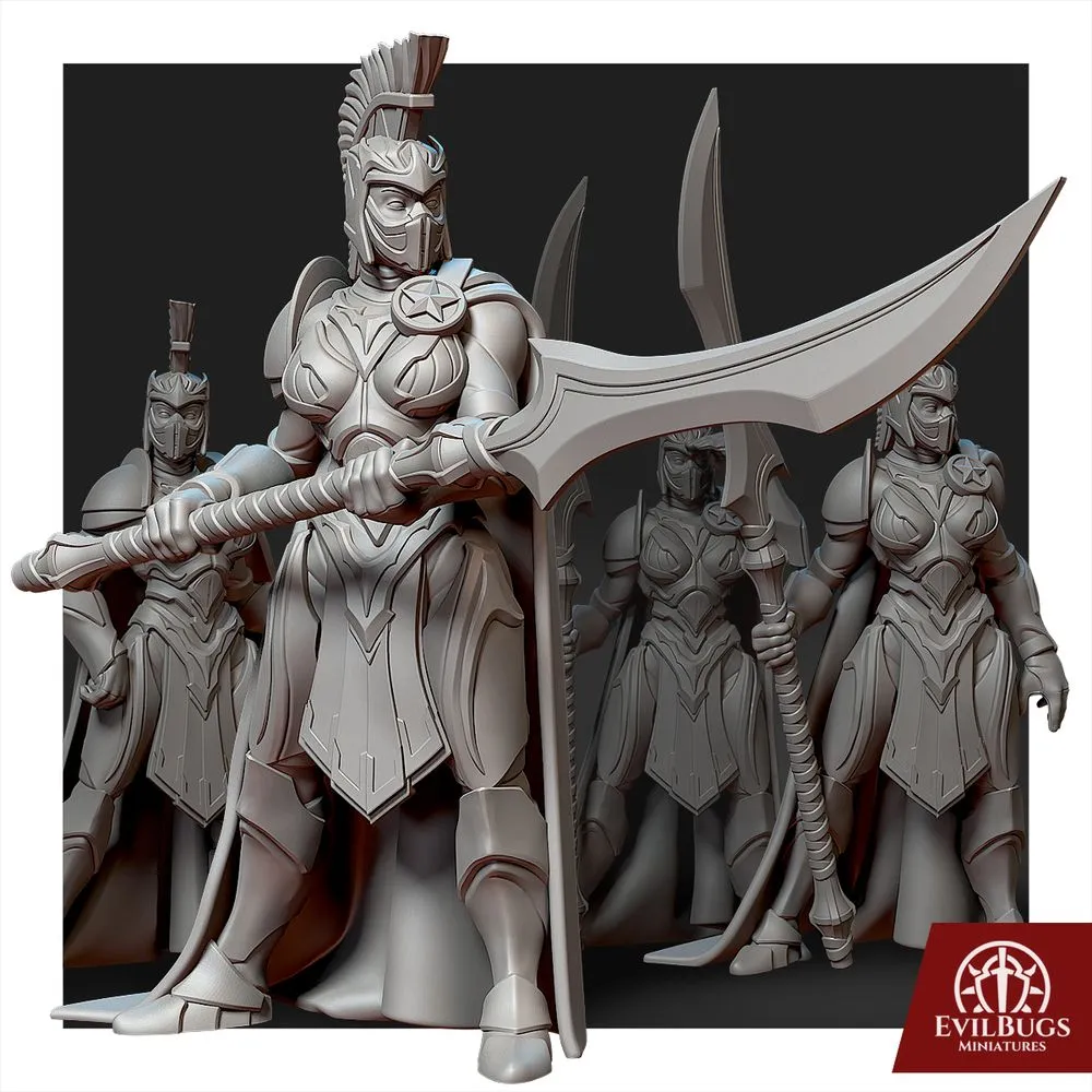 Guardian Knights - Selina Thunderstrike    28mm/32mm/54mm