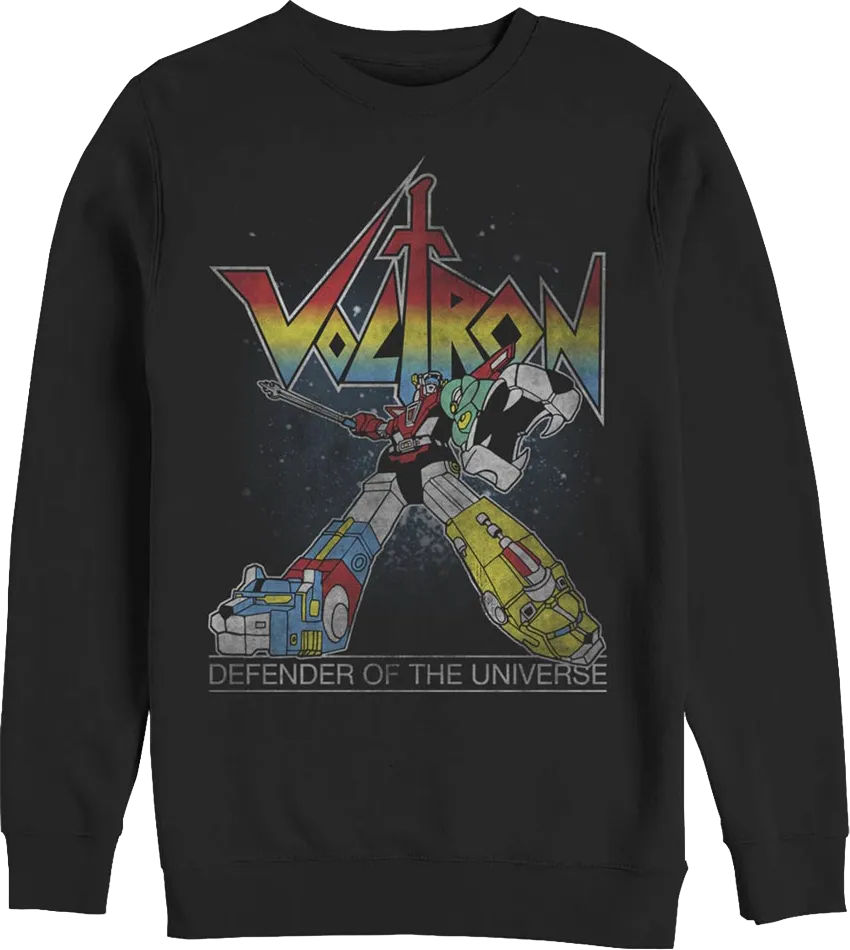 Heroic Defender Pose Voltron Sweatshirt