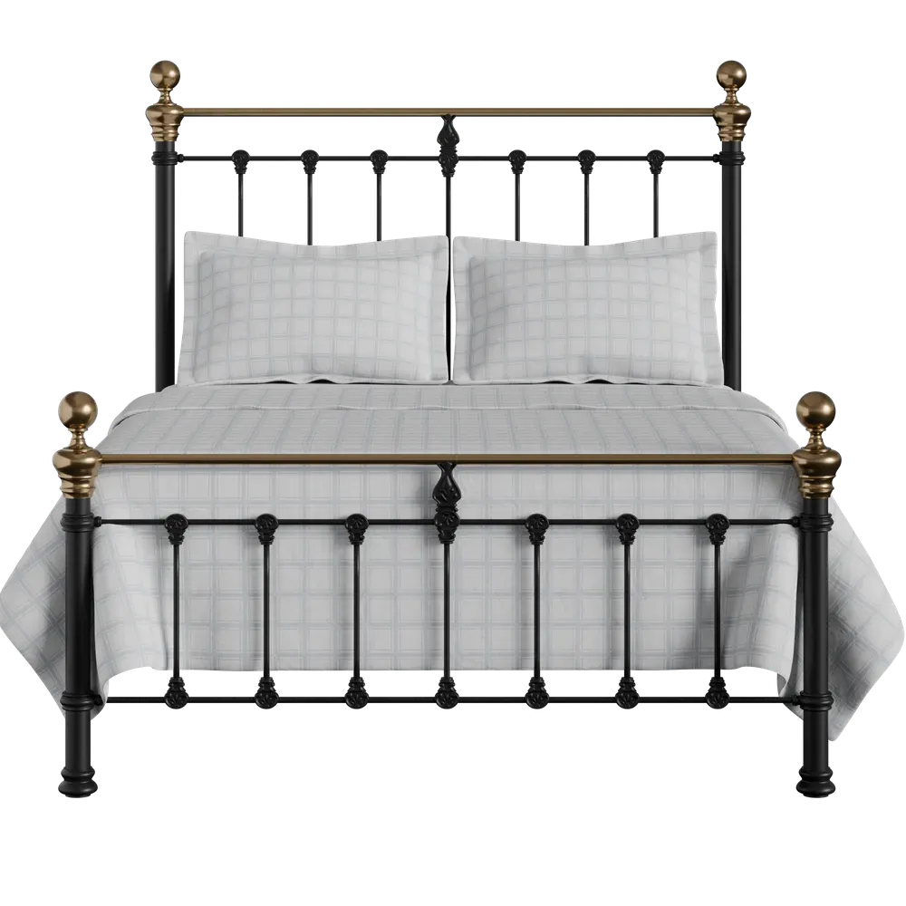 Hobart Cast Iron Bed Frame with Low Foot