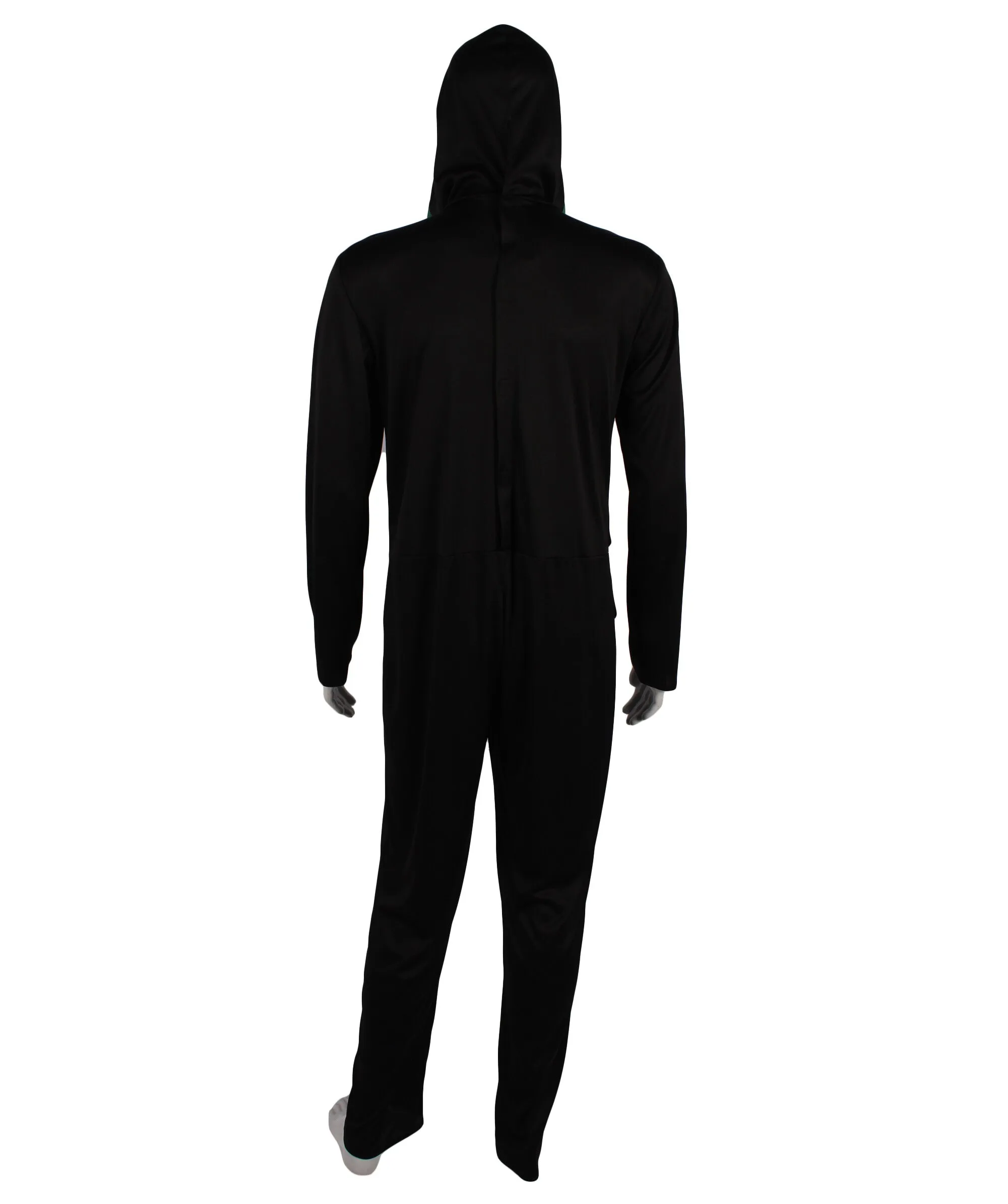 HPO Adult Men's Stick Figure Full Costume I Perfect for Halloween I Flame-retardant Synthetic Fabric