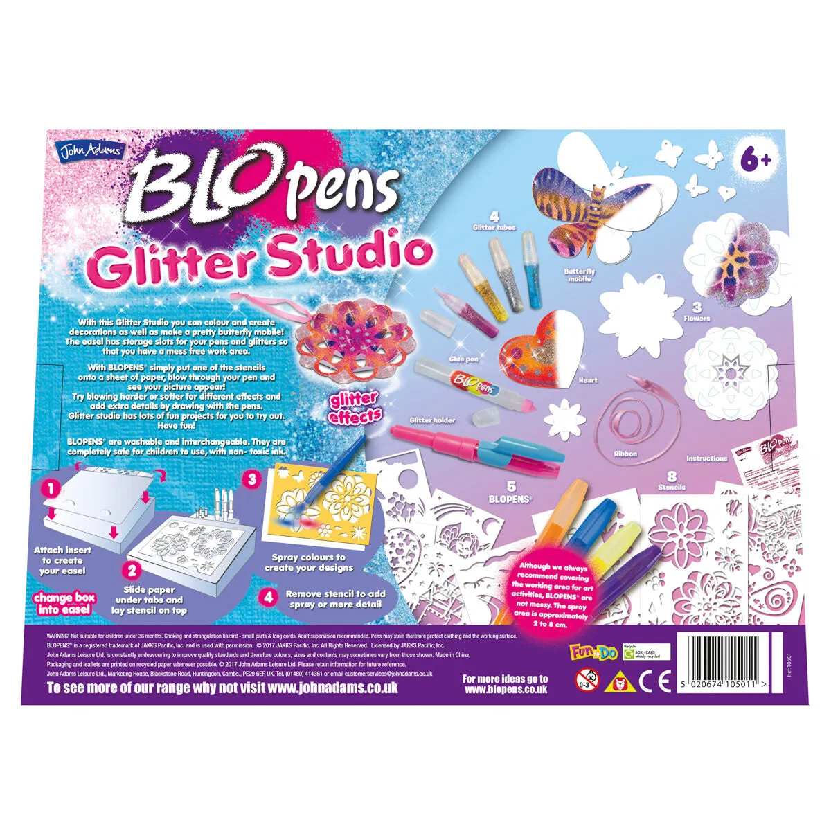 John Adams BLOPENS Glitter Studio