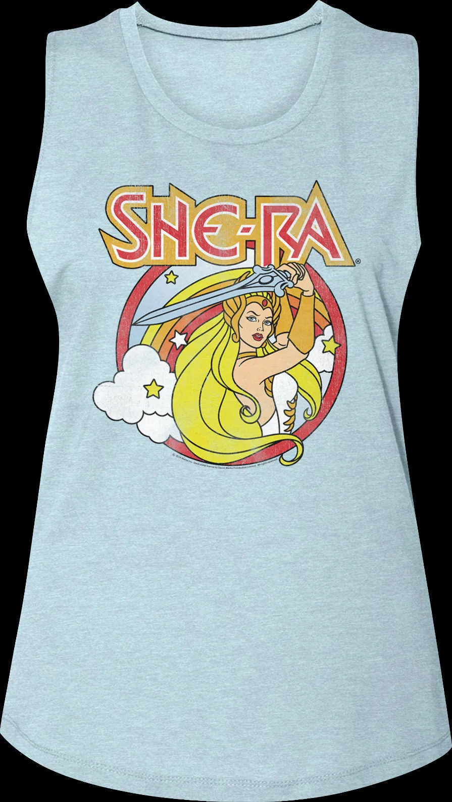 Ladies Princess of Power She-Ra Muscle Tank Top