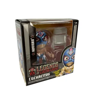 Legends of Lucha Libre - Luchacitos Mini Action Figures - Konnan, Blue Costume