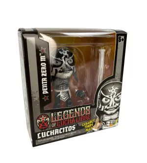 Legends of Lucha Libre - Luchacitos Mini Action Figures - Penta Zero M, White Costume