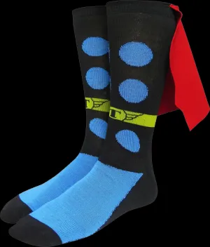 Marvel Comics Thor Caped Socks