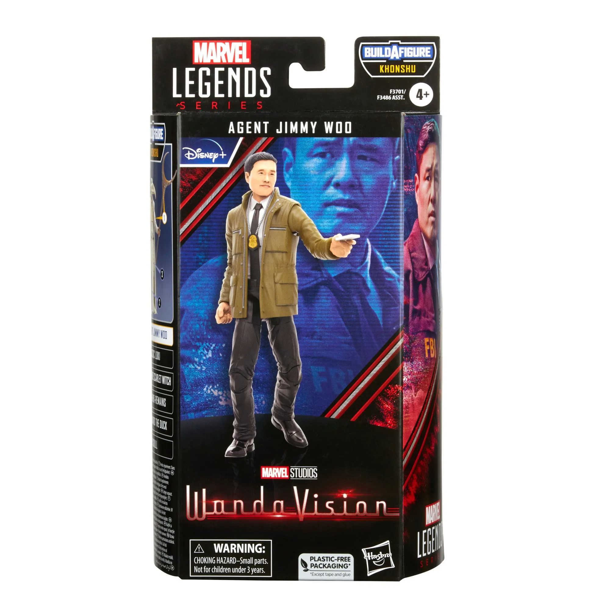 Marvel Legends Agent Jimmy Woo (Khonshu BAF)