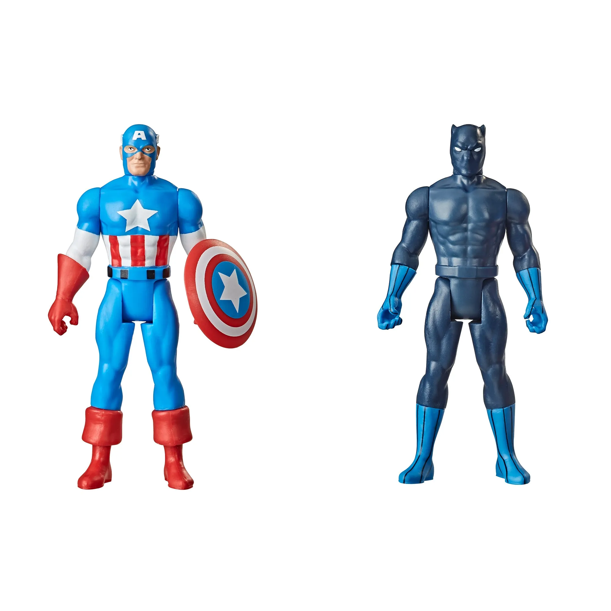 Marvel Legends RETRO 3.75 Captain America & Black Panther (Hasbro Pulse Exclusive)