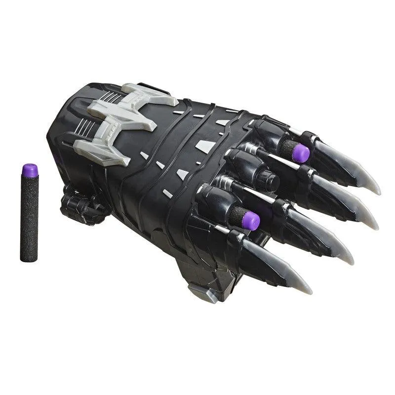 Marvel NERF Power Moves Avengers Black Panther Power Slash Claw NERF Dart-Launching Toy for Kids Roleplay