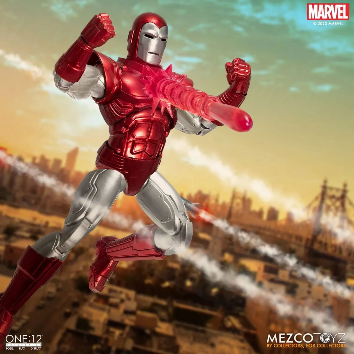 Marvel One:12 Collective Silver Centurion Iron Man