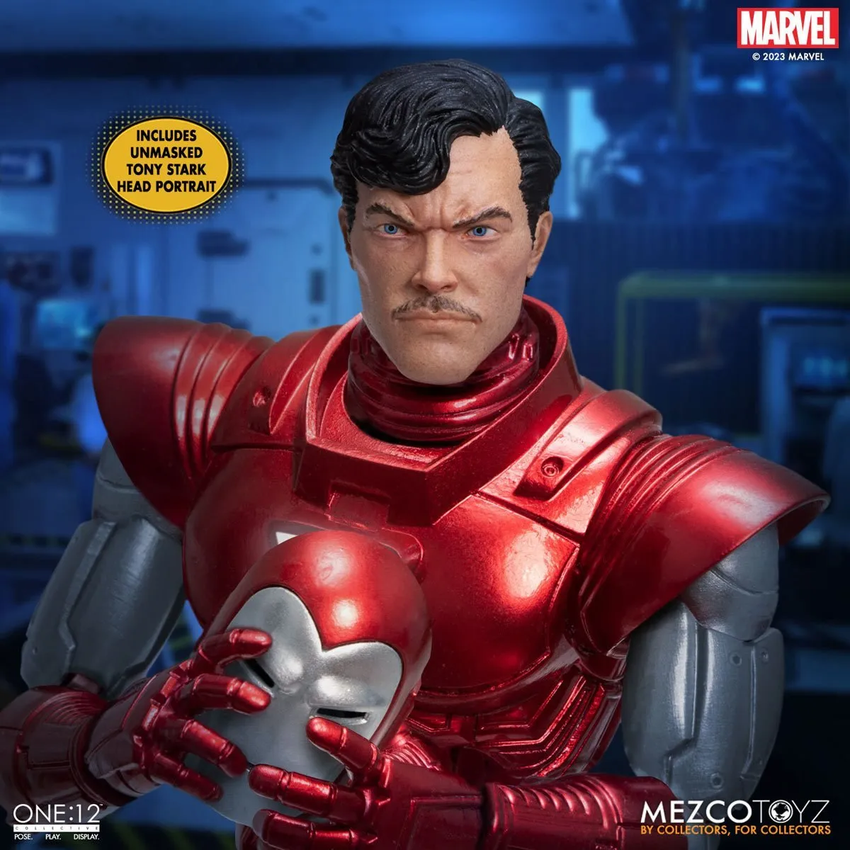 Marvel One:12 Collective Silver Centurion Iron Man