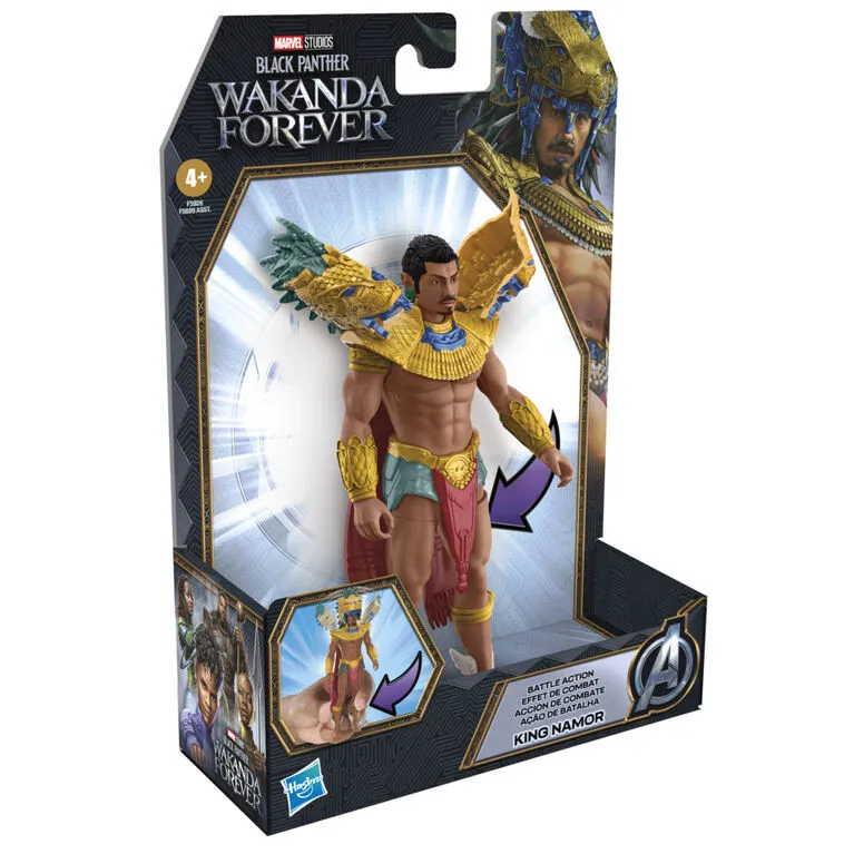 Marvel Studios Black Panther Wakanda Forever Battle Action - King Namor