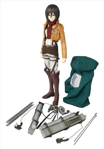 Medicom 1/6 RAH Attack on Titan Mikasa Ackerman 12" Real Action Heroes Action Figure