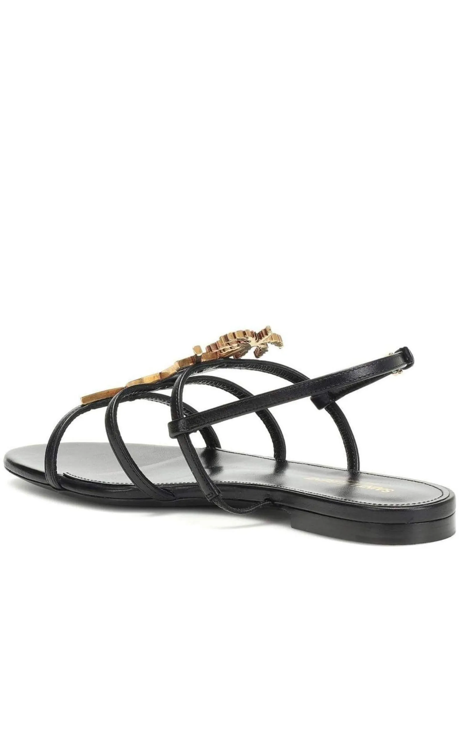 Metal Monogram Cassandra Sandals