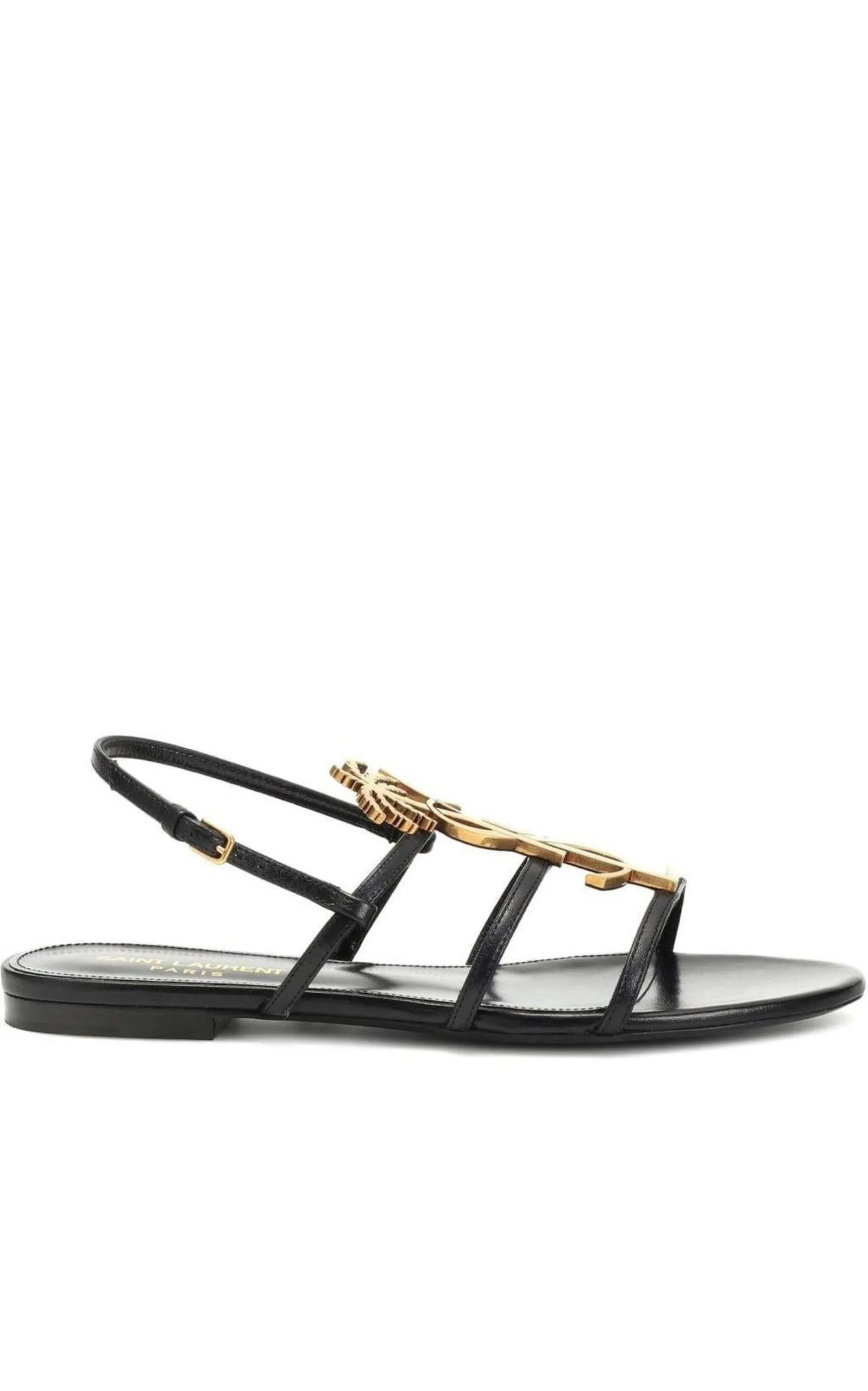 Metal Monogram Cassandra Sandals