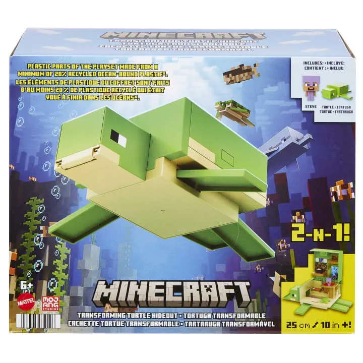 Minecraft Transforming Turtle Hideout